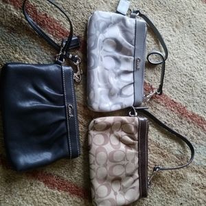 Coach wristlet